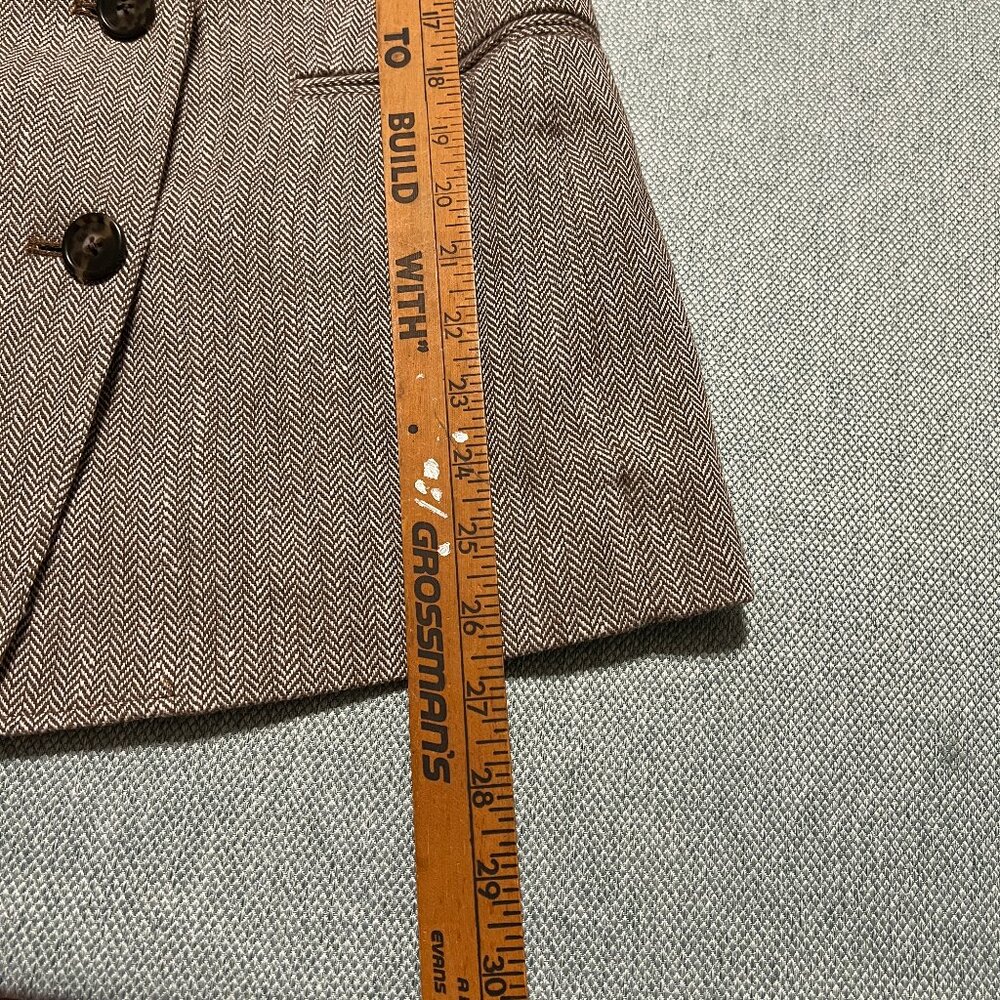 J CREW BRISTOL BLAZER LINEN COTTON BLEND SIZE 8 NEW + THOERY MERINO TEE - Picture 9 of 15